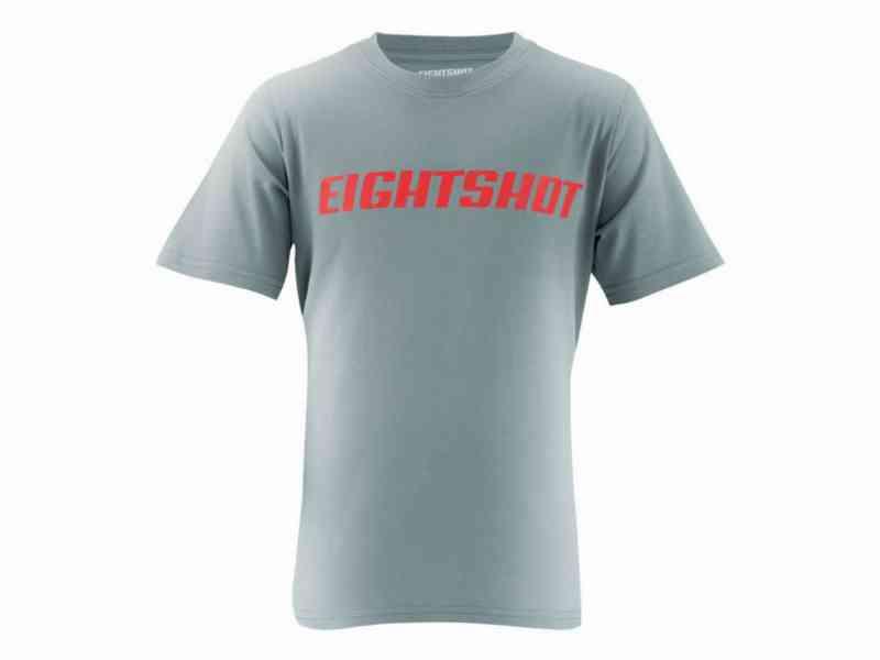 Eightshot - Børne T-Shirt - Grå - Klassisk Design
