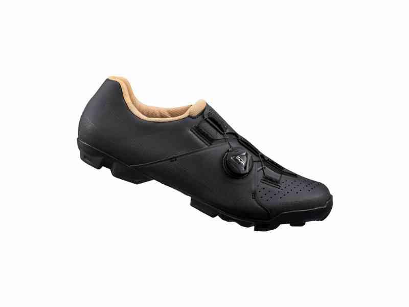 Shimano XC300 - MTB Cykelsko til Dame - Sort - Str. 38