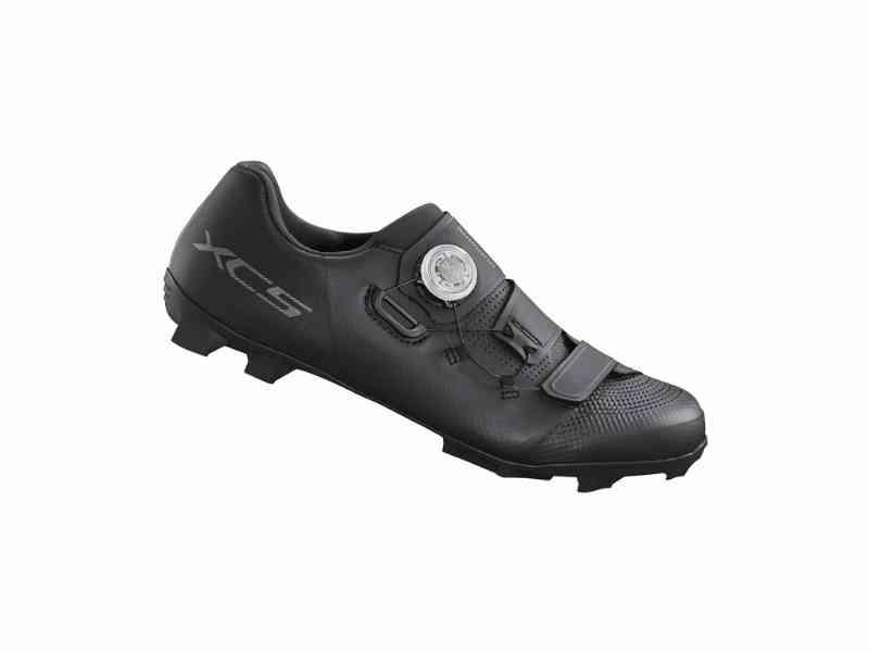 Shimano XC502 MTB Cykelsko - Bred - Sort - Str. 44