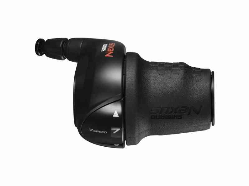 Shimano Nexus Revo Greb 7 Gear - Sort inkl. kabel
