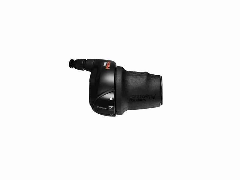 Shimano Nexus Revo Greb 7 Gear - Sort med kabler