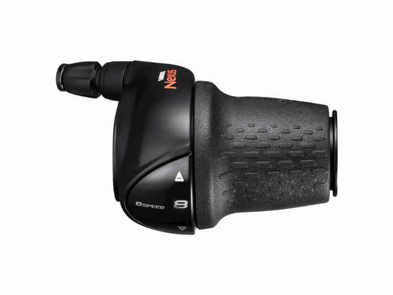 Shimano Nexus 8 Gear Revo Greb - Sort med kabel