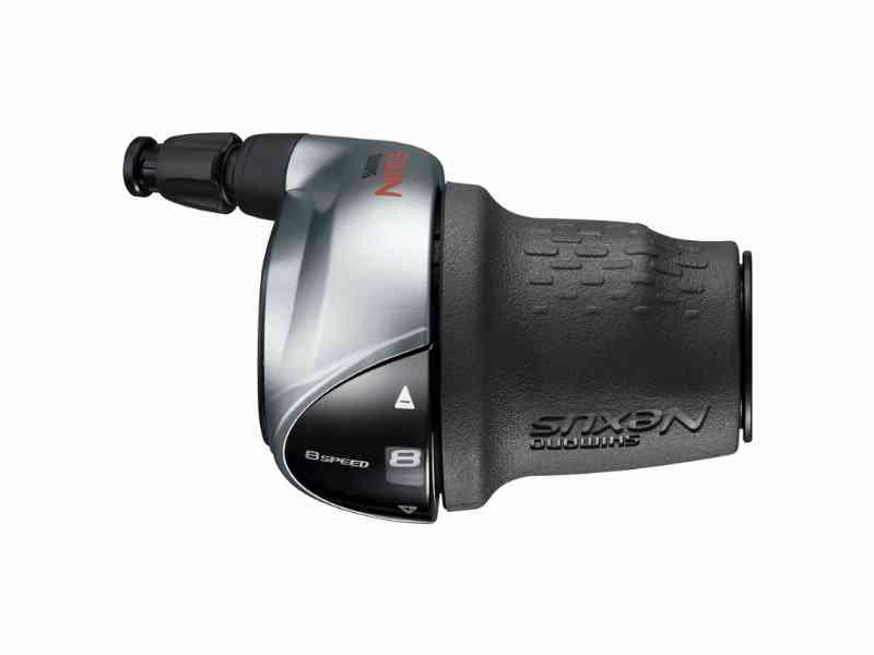 Shimano Nexus - Revo Greb 8 Gear - Sølv - inklusiv gearwire med yderkabel - For CJ-8S2