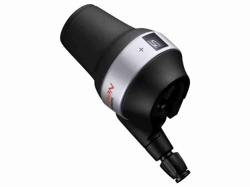 Shimano Revo Greb - Nexus 5 Gear med kabel - Sølv