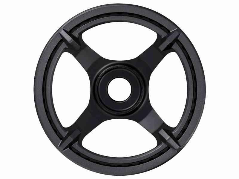 Shimano Steps - 44 tands grå klinge med kædebeskytter
