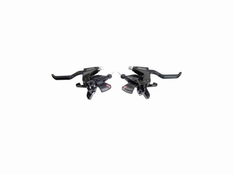 Shimano STI Greb - 3 x 8 Gear - Sort - MTB/Trekking