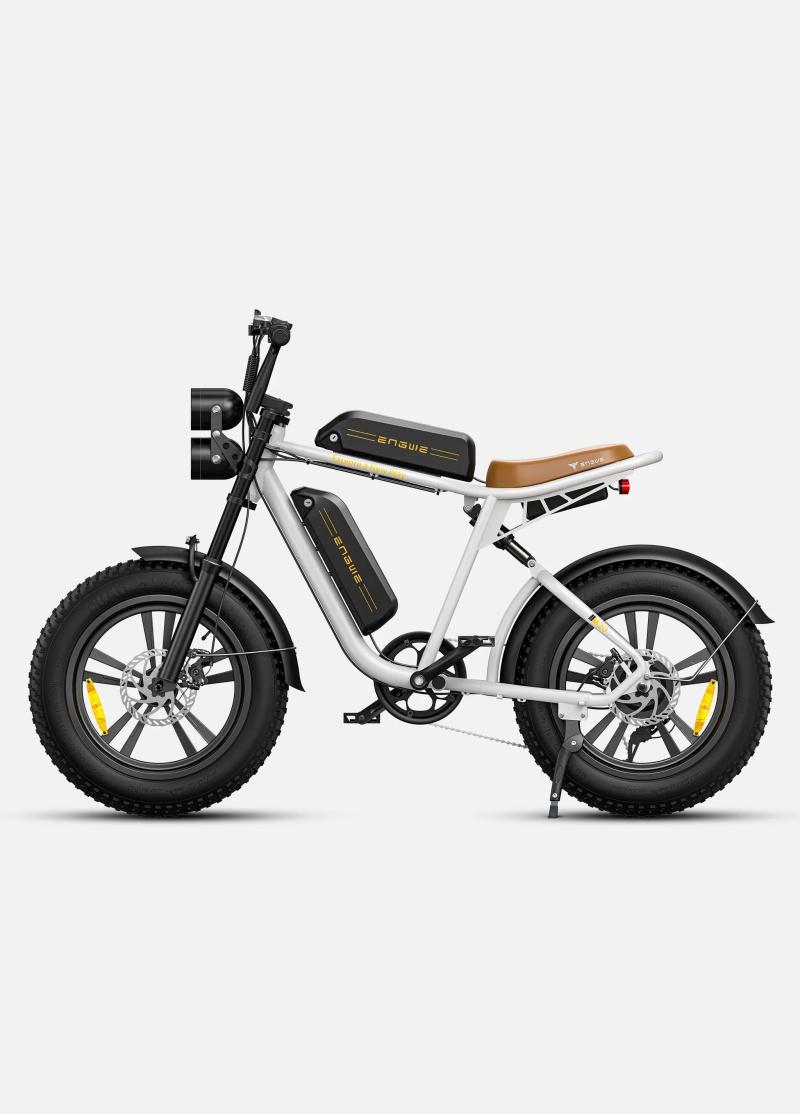 ENGWE M20 Elcykel - Hvid / 13Ah Batteri