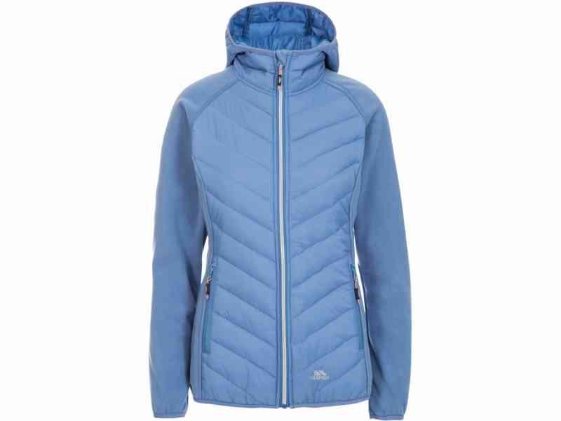 Trespass Boardwalk - Fleecejakke til kvinder - Str. XS - Denim Blå