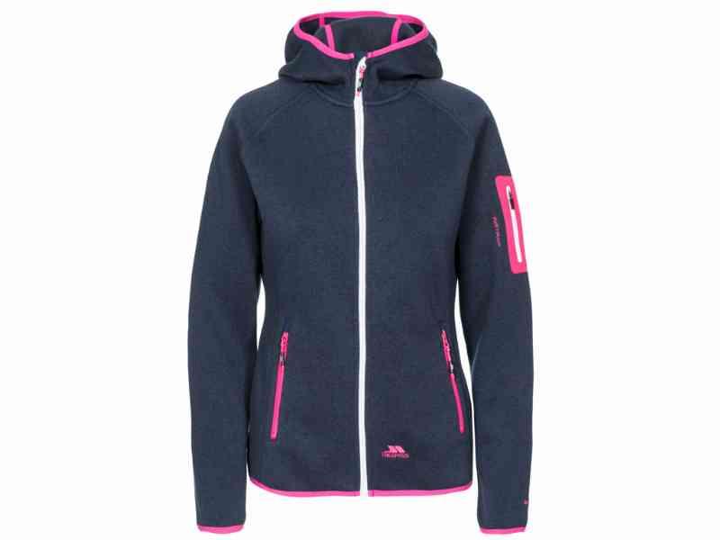Trespass Mona Lisa - Aktiv Fleece Hoodie - XS - Navy