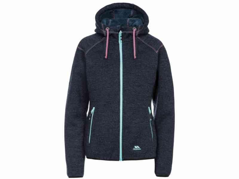 Trespass Albatross - Dame fleecejakke - Str. S - Navy