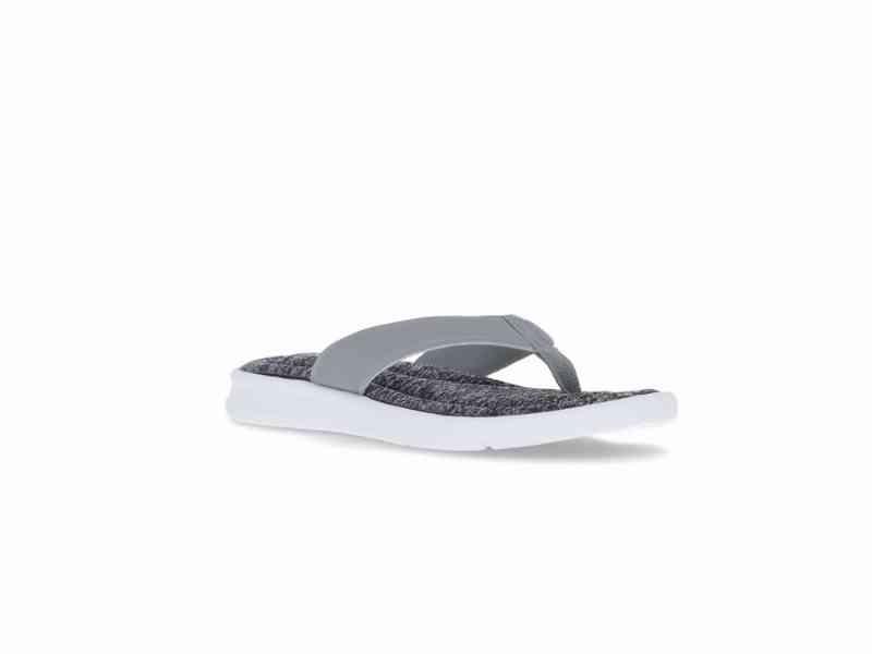 Trespass DLX Tyde - Dame Flip Flop Sandaler - Grå - 36