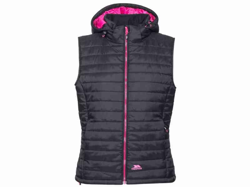 Trespass Aretha - Let fiber vest til kvinder - Sort