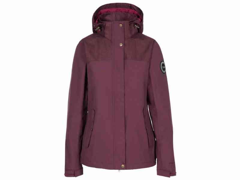 Trespass DLX Kelby - Dame Skaljakke - Lilla - XL