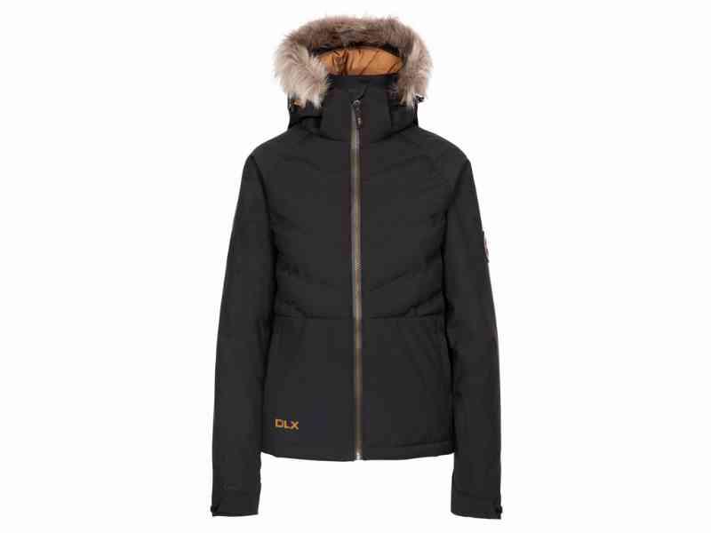 Trespass DLX Elisabeth - Dame Skijakke - Str. XL - Sort