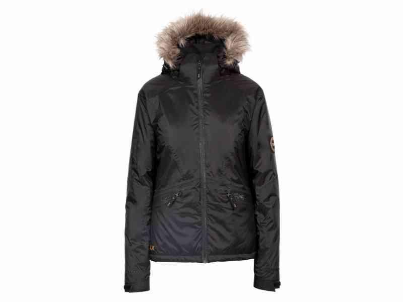 Trespass DLX Meredith - Dame Skijakke - Sort, Str. S