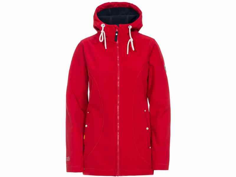Trespass Kinsley - Rød Softshelljakke til Dame - S