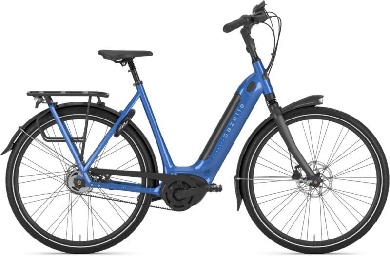 Gazelle ARROYO C5 HMB ELITE BELT 500wh Dame 2022 - Blå