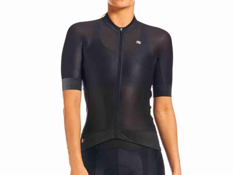Giordana FRC PRO Dame Cykeltrøje Korte Ærmer Sort L
