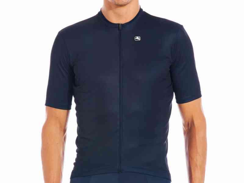 Giordana Fusion Cykeltrøje - Korte Ærmer - Mørkeblå - Str. M