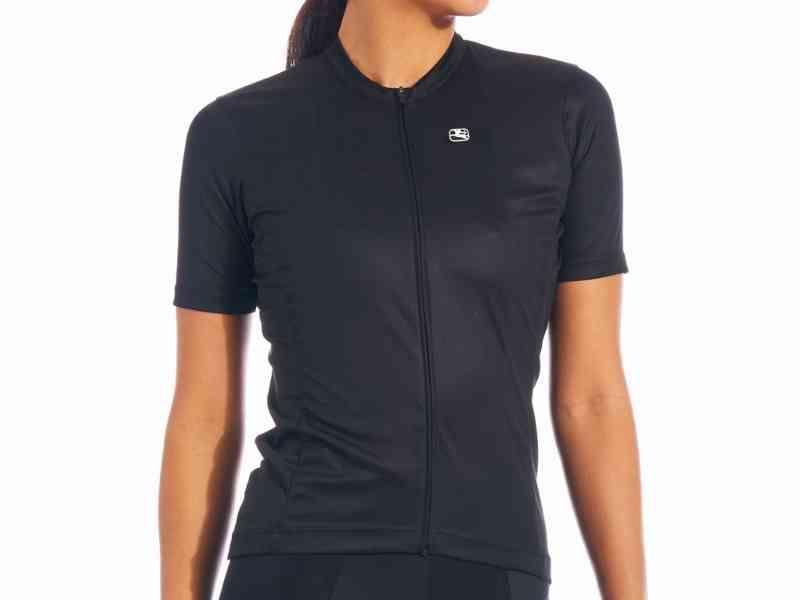 Giordana Fusion Dame Cykeltrøje - Korte ærmer - Sort