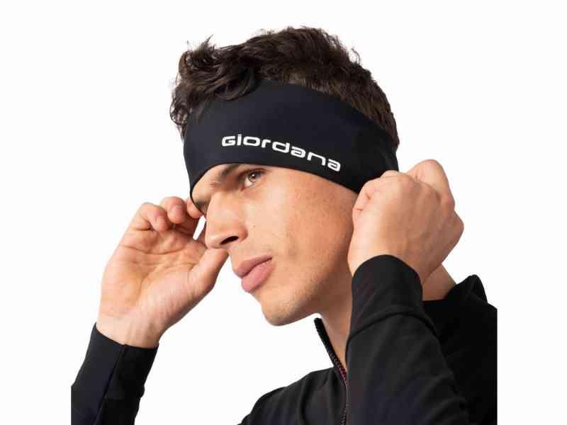 Giordana Super Roubaix Ørevarmer med Windtex - Sort