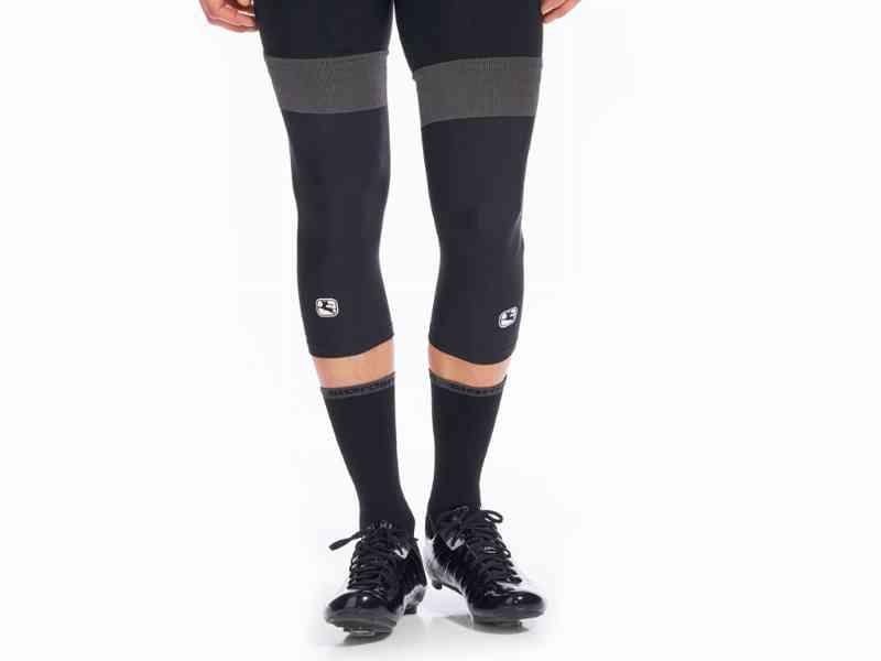 Giordana - SuperRoubaix - Knævarmere - Sort - Str. S-M