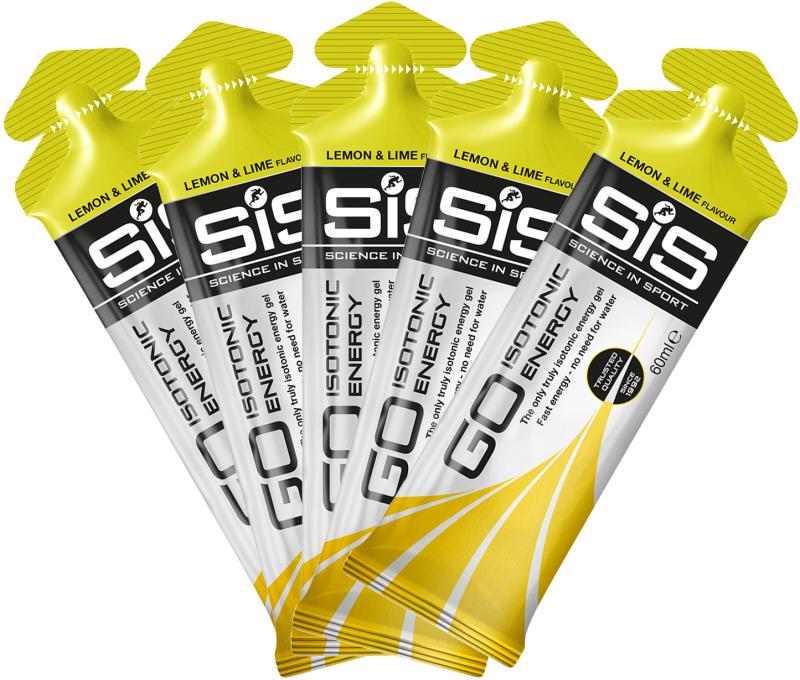 SIS Isotonisk Energi Gel Citrus/Lime 60ml (5 stk.)