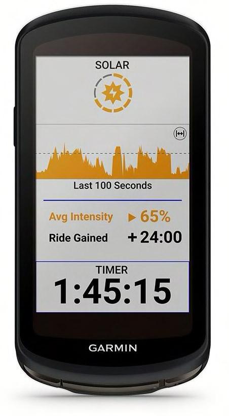 Garmin Edge 1040 Solar GPS-cykelcomputer med solopladning