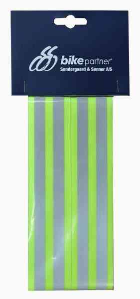 Refleksbånd med Velcro - Lys Gul