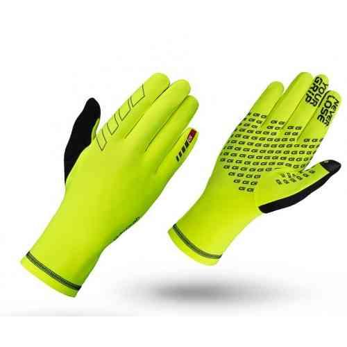 GripGrab Hi-Vis Fluo Lange Cykelhandsker