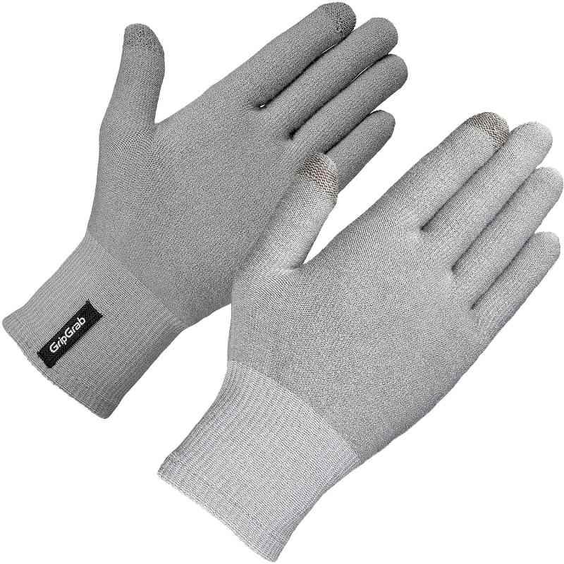 GripGrab Merino Liner - Grå Strømpe