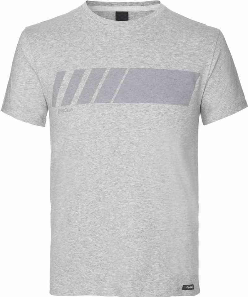 GripGrab Racing Stripe Kortærmet T-shirt - Grå