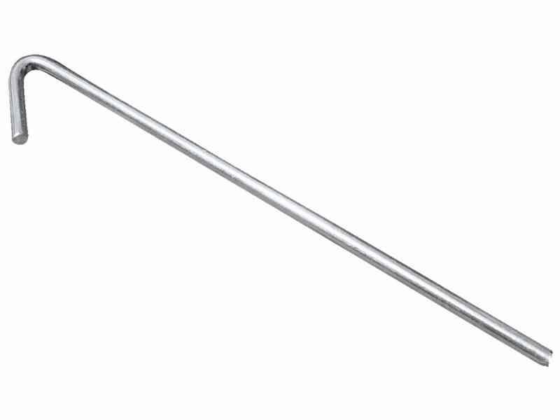 High Peak - Stålpløk med åbent øje - 18 cm - 10 stk.