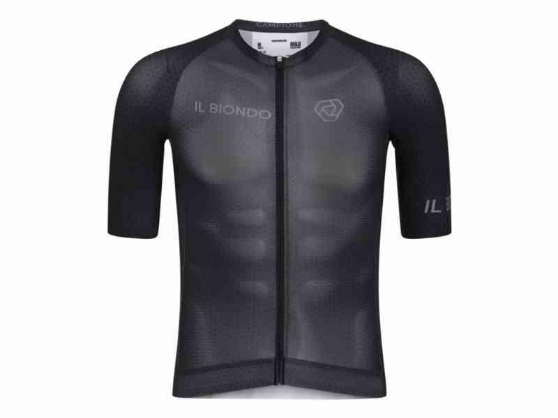 Il Biondo Road Warrior - Herre Cykeltrøje - Sort XL