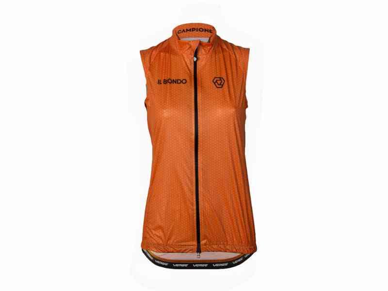 Il Biondo Road Warrior Cykelvest til Dame - Toscany Orange
