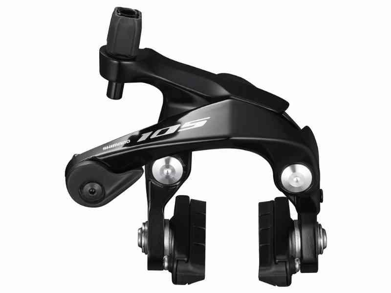 Shimano 105 - Bremseklo sort BR-R7000 - til baghjul - Centerbolt