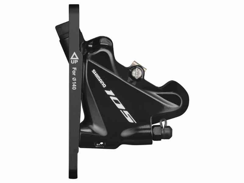 Shimano 105 - Frontbremsekaliber BR-R7070-F - Sort
