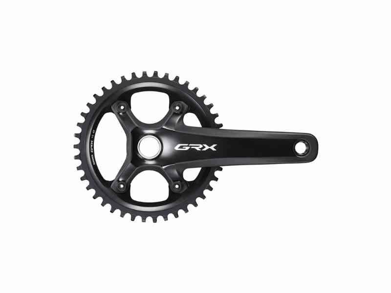 Shimano GRX kranksæt - Single 42 tands - 1 x 11 gear - 172,5mm pedalarme - FC-RX810