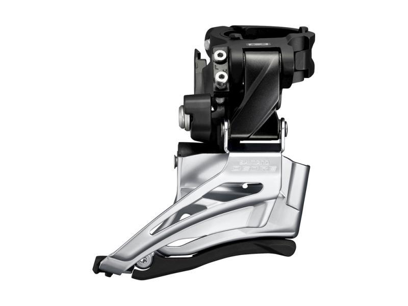 Shimano Deore - Forskifter FD-M602-H - 2x10 34/38 tands High clamp med bånd - 28,6-34,9mm
