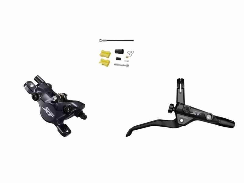 Shimano XT T8100 - Hydraulisk bremsesæt - Bag/højre