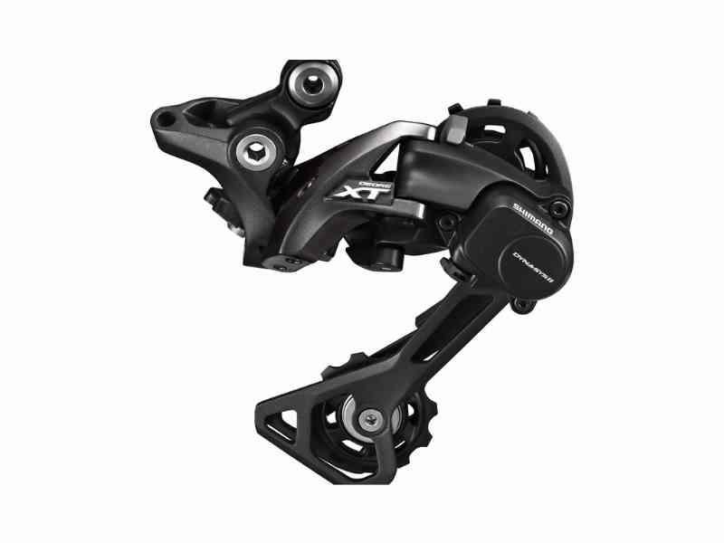 Shimano XT Shadow RD+ Bagskifter - 11 gear, Sort