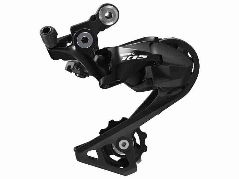 Shimano 105 Bagskifter RD-R7000-GSL, sort, 2x11 gear