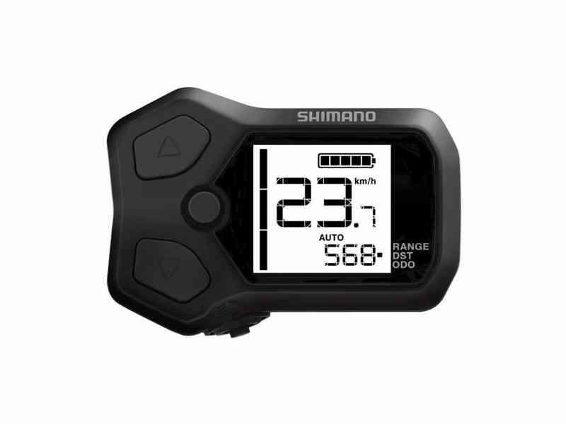 Shimano Steps - Cykelcomputer display med beslag - SC-E5000 SD50
