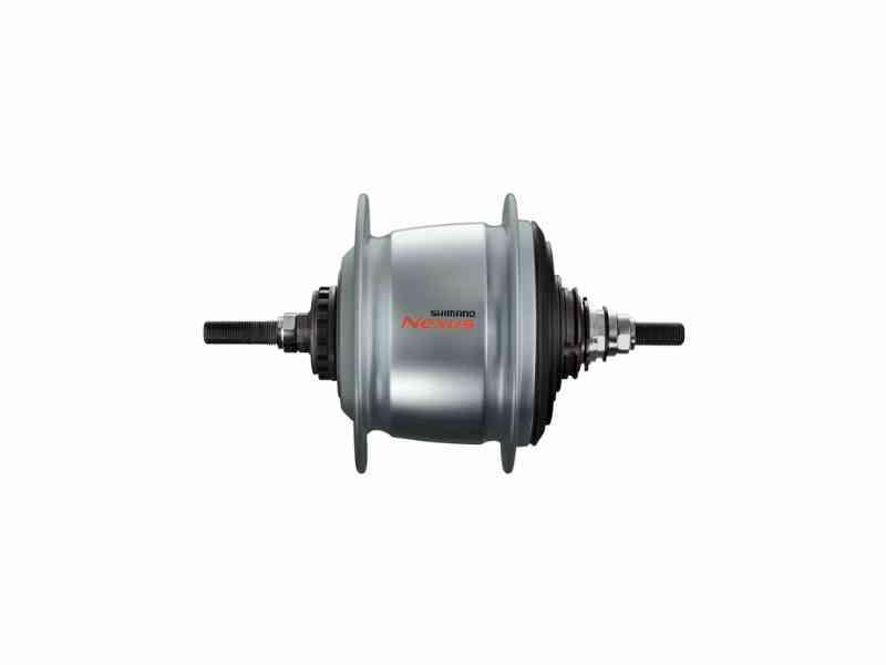 Shimano Nexus 8-gears bagnav med friløb - Sølv