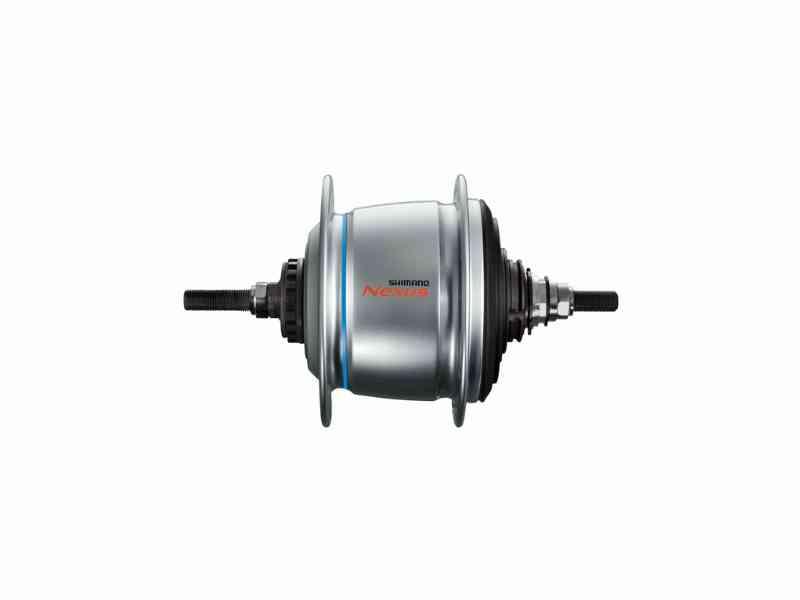 Shimano Nexus 8-gears bagnav med friløb - Sølv
