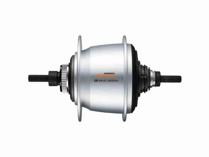 Shimano Nexus 5-gears bagnav til skivebremse - Sølv