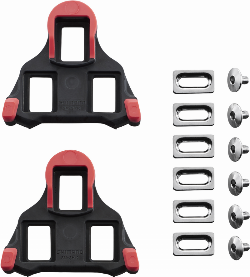 Shimano SM-SH10 Klamper - Rød