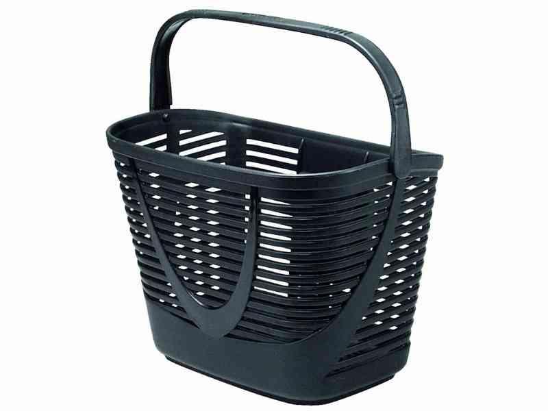 Klickfix Lamello mini 12 L - Sort cykelkurv til front