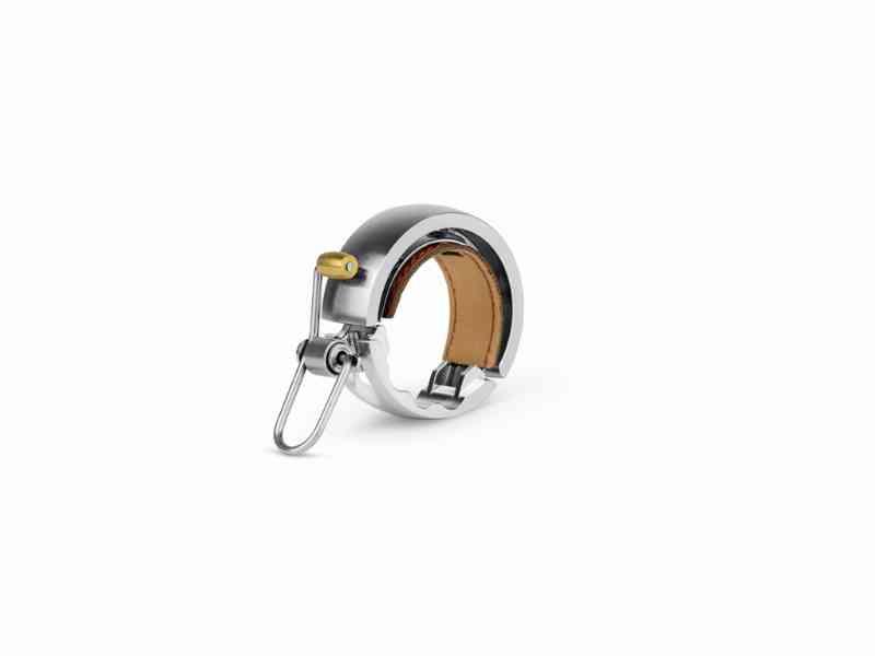 Knog Oi Luxe stor - Sølv Ringeklokke