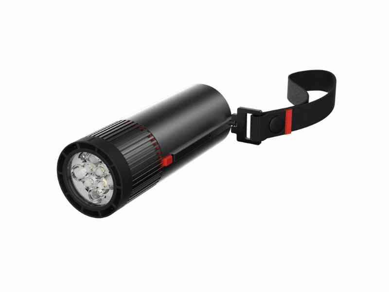 Knog PWR Explorer - 2000 lumen lommelygte - Sort